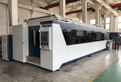 8000W ласерска машина за сечење на влакна за високо-ласерски машина за сечење не'рѓосувачки челик